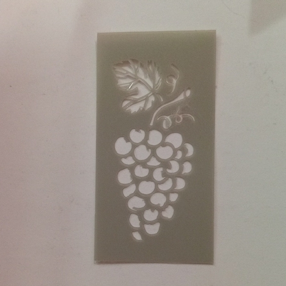 Grape Design Home Sticker - Gray - Picture 1 of 1